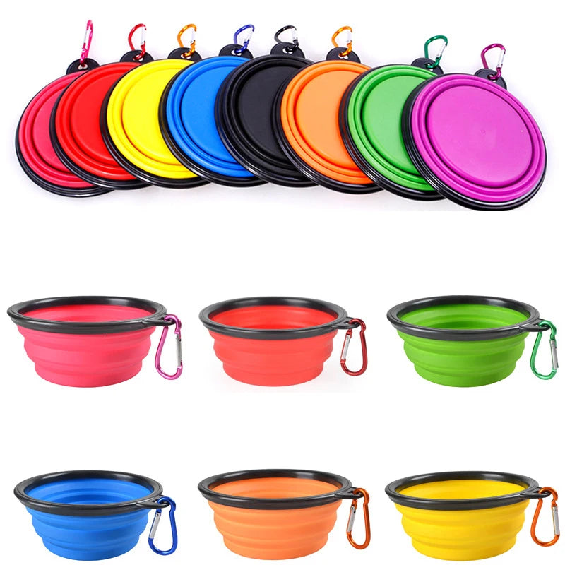 Collapsible Travel Pet Bowl