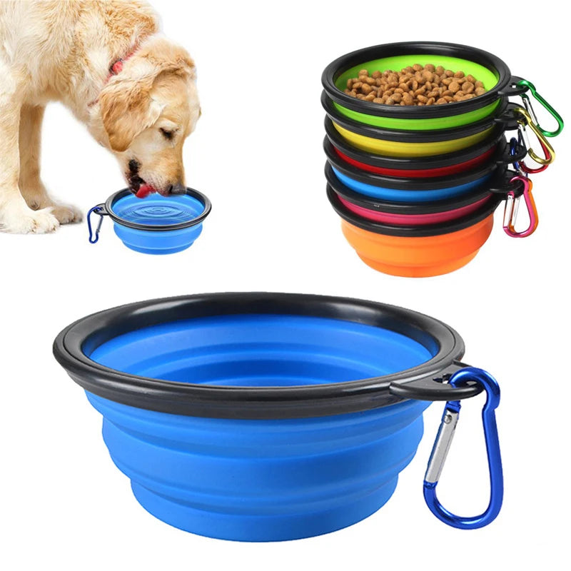 Collapsible Travel Pet Bowl