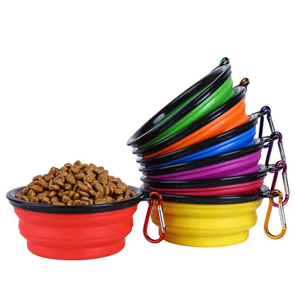 Collapsible Travel Pet Bowl