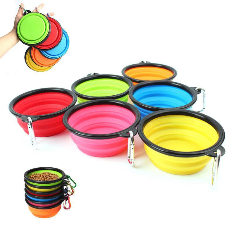 Collapsible Travel Pet Bowl