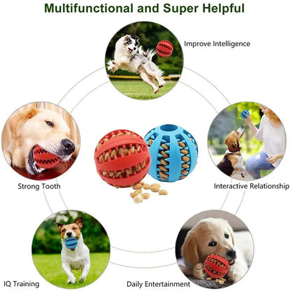 Multifunctional Bite-Resistant Ball Toy For Dogs