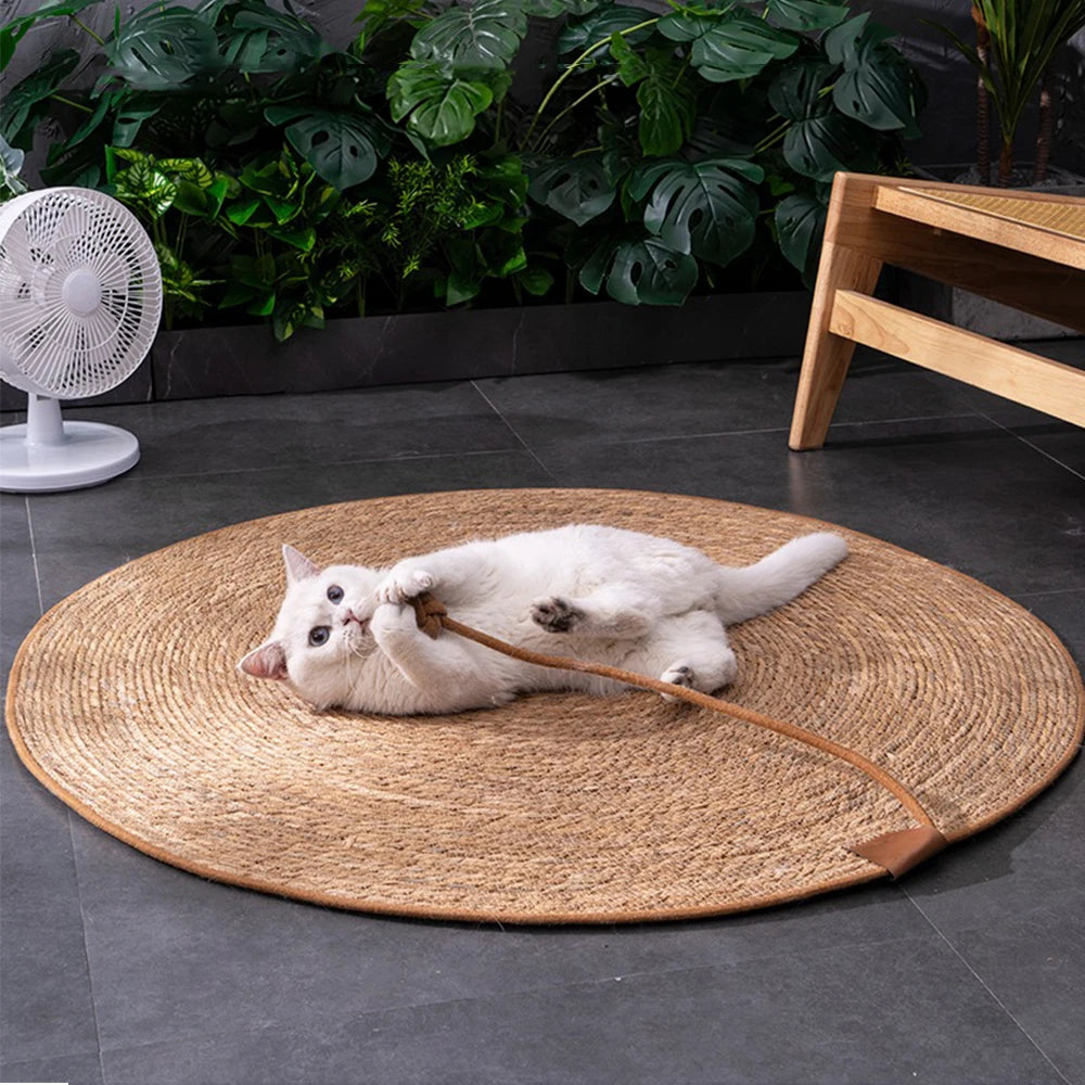 Rattan Scratcher Mat for Cats