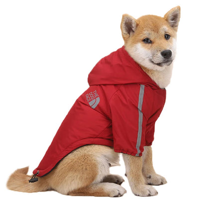 Waterproof Reflective Dog Jacket - The Dog Face