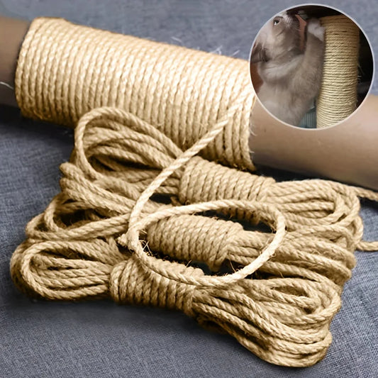 Natural Sisal Rope for DIY Cat Tree