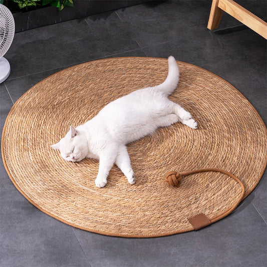 Rattan Scratcher Mat for Cats