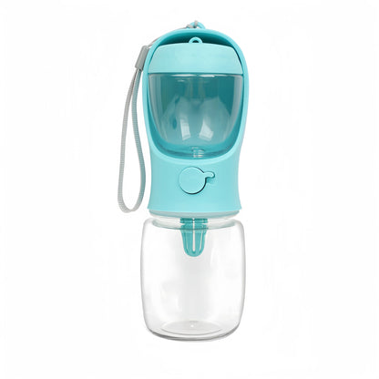 2-in-1 Portable Pet Water & Food Bottle