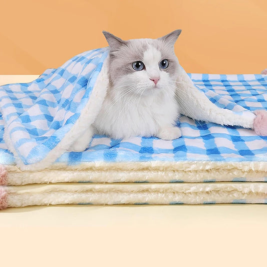 Cozy Plush Blanket for Cats & Dogs