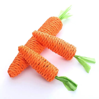 Carrot Chew Toy for Cats