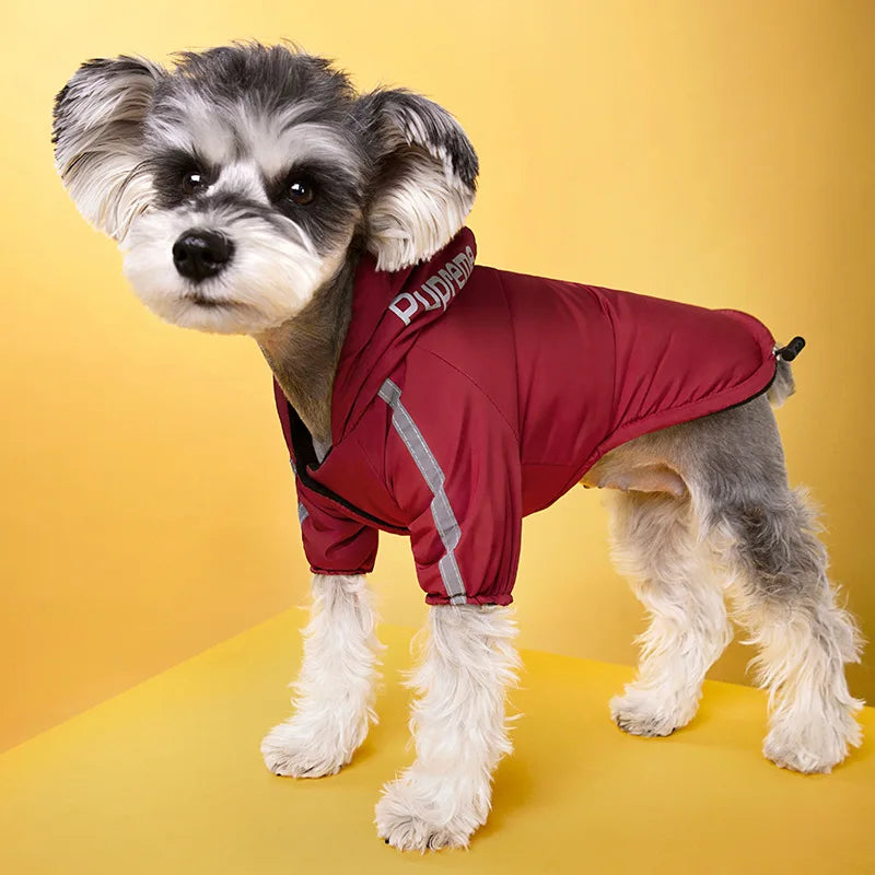 Waterproof Reflective Dog Jacket - The Dog Face