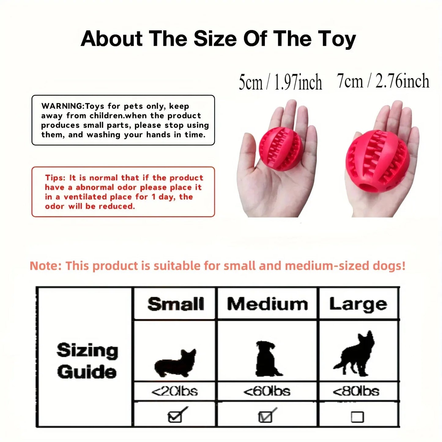 Multifunctional Bite-Resistant Ball Toy For Dogs